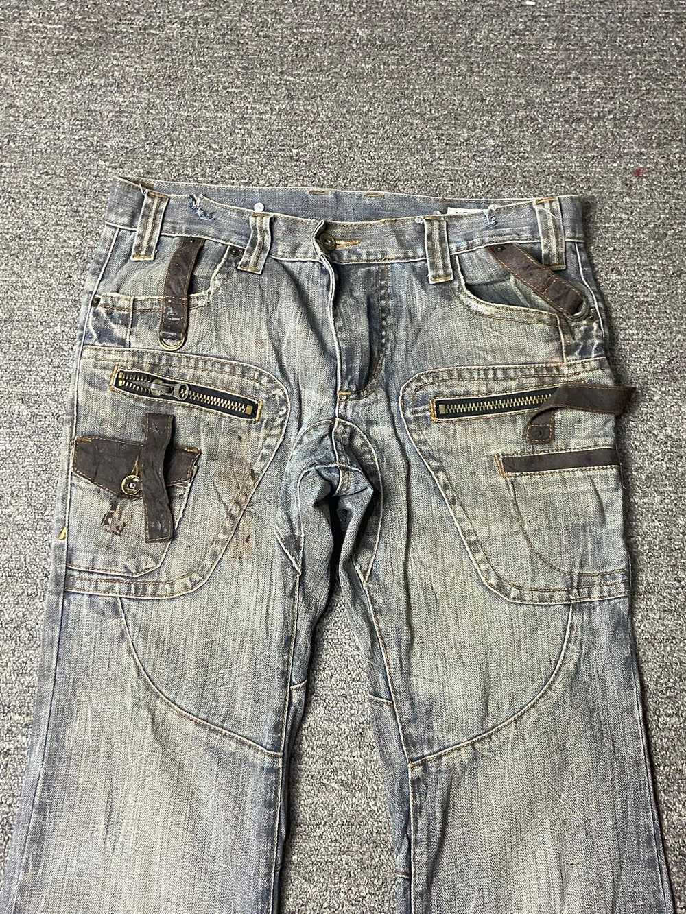 semanticdesign Semantic Design Distressed Denim F… - image 11