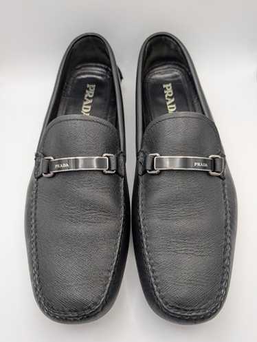 靴 00s archive prada leather driving shoes 00s archive prada leather driving shoes