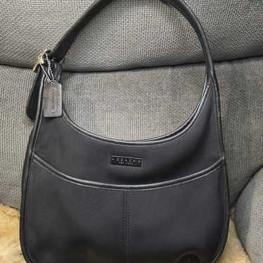 美品　Vintage Coach Ergo Shoulder Bag Black COACH Ergo 33 Leather Shoulder Bag Vintage Style Black | eBay