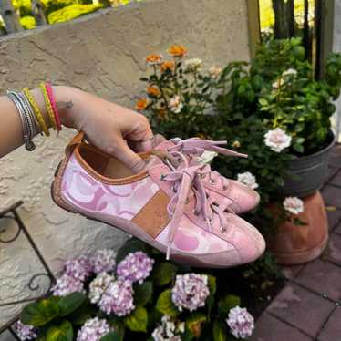 Coach pink sneakers, - Gem