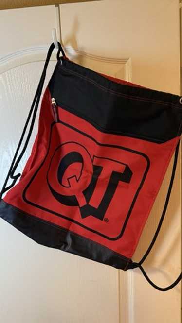 QuikTrip Backpack. QT  Red And Black Draw String … - image 1