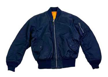 ジャケット・アウター ALPHA INDUSTRIES MA-1 INTERMEDIATE L VTG Alpha Industries MA-1 Bomber Jacket Men's L Flyer's