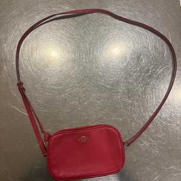 Coach red/burgundy bag - Gem
