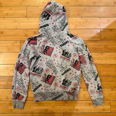 X-girl × HYSTERIC GLAMOUR ZIP UP HOODIE x-Girl X Hysteric Glamour Hoodie Sweatshirt – Dolls Kill