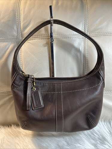 バッグ old COACH ergo leather shoulder bag y2k COACH Y2K Vintage Ergo Signature Belted Horsebit Hobo