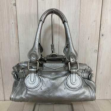 Chloe bag metallic silver - Gem