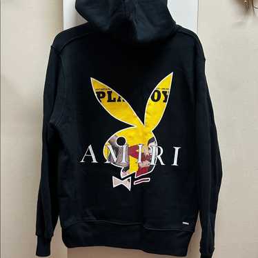 新品同様 AMIRI PLAYBOY COVER BUNNY HOODIE M AMIRI Playboy Bunny Cover Hoodie