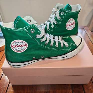 靴 CONVERSE ADDICT COACH HI GREEN 28cm Converse Addict Converse Coach COACH CANVAS HI (PURPLE