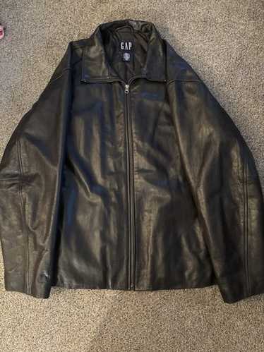 ジャケット・アウター 90s GAP leather coat Vintage gap leather jacket - Gem