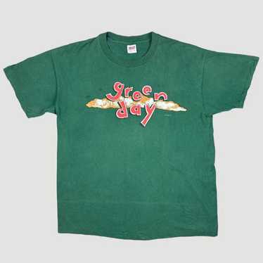 ミュージシャン 90s GREEN DAY dookie vintage tee Amazon.com: 2Bhip Green Day Dookie Album Cover Adult Short