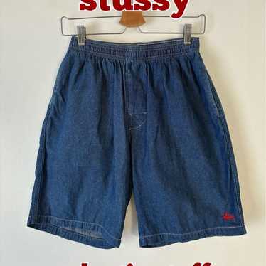 【USA製】stussy denim shorts 90s Stussy 90s Denim Shorts | W30 – Store44