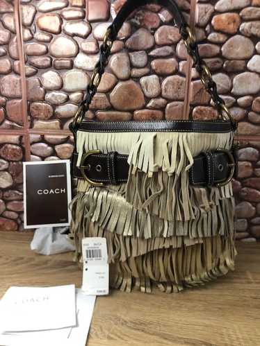 バッグ COACH Signature Hobo Shoulder Bag fringe REVIEW* Coach Fringe Nomad! Amazing Details! Mod Shots