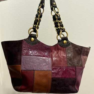 Coach patchwork tote! - Gem