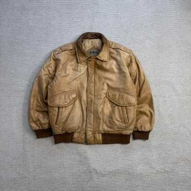 1990s mens schott bomber - Gem
