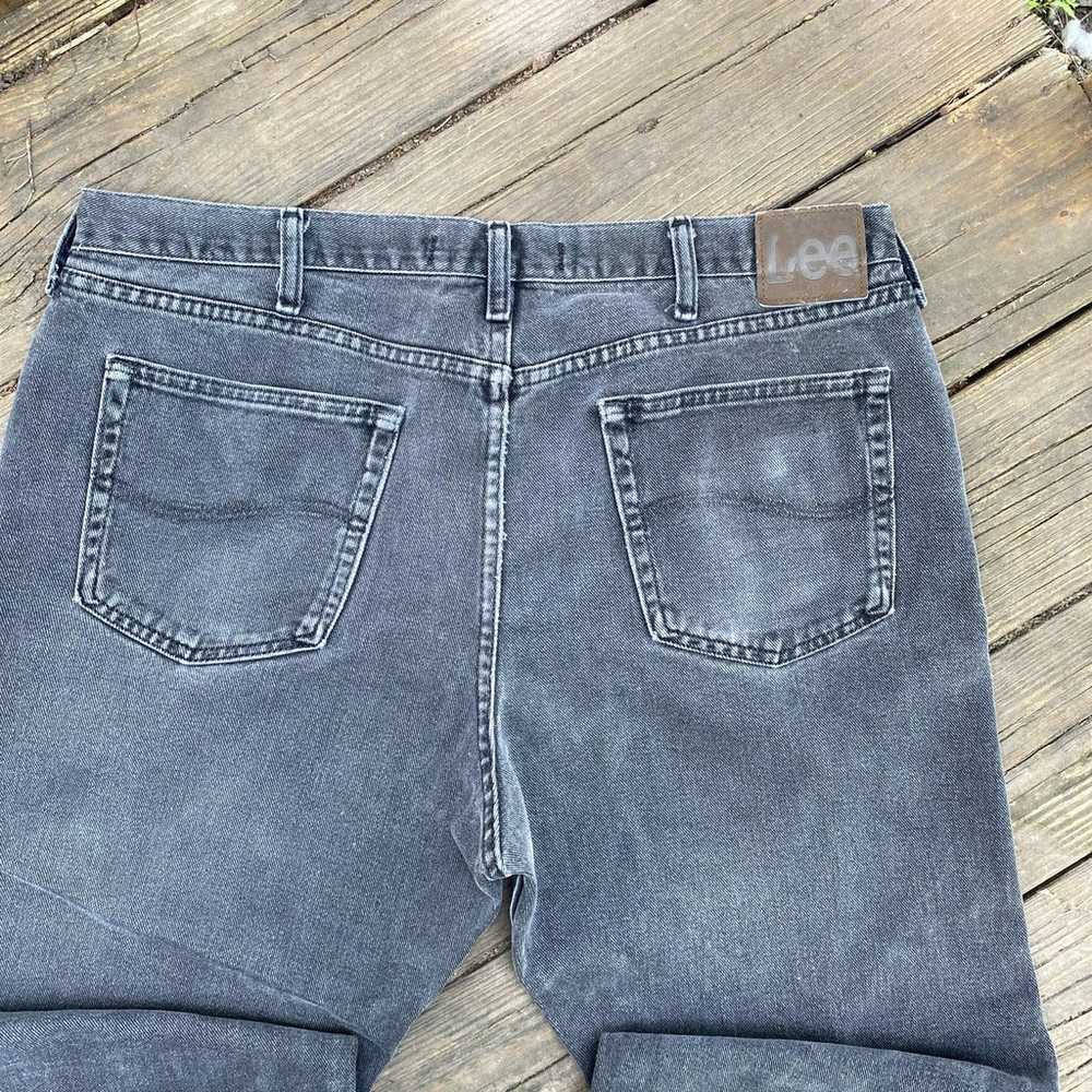 Greyish vintage jeans size 40 x 30 The Lee Jeans … - image 5