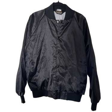 Preloved Men's Jacket - Black/Orange - XL – Vinta… - image 1