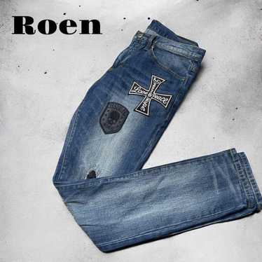 パンツ 00s roen leather pants skull patch if パンツ 00s roen leather pants skull patch if 00s roen