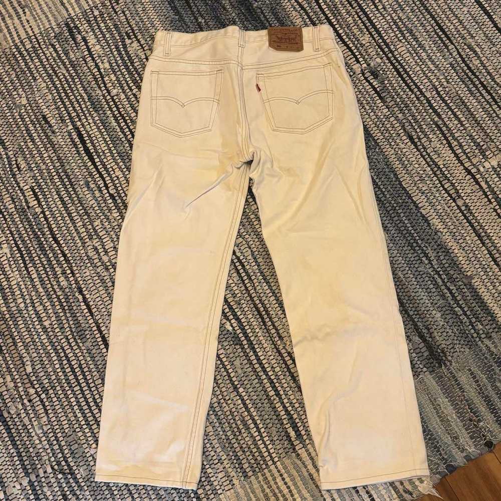 Levl's 501 White Denim 60s 70s USA - image 9