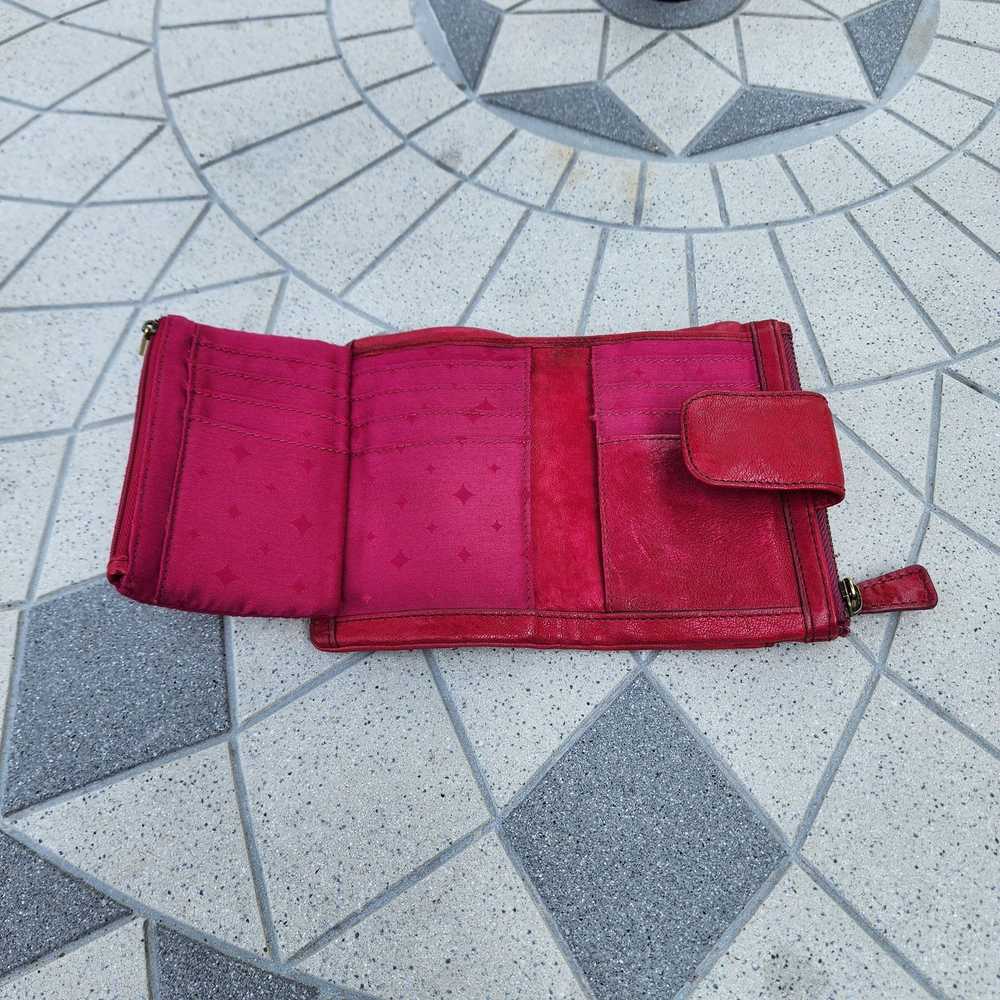 Fossil Fossil Raspberry Supple Distressed Leather… - image 7