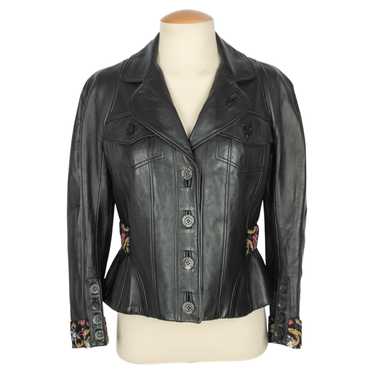 John galliano leather jacket - Gem