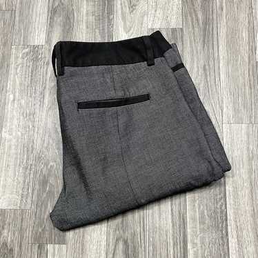 EXPRESS Columnist Bootcut Low Rise Gray Casual Tr… - image 1