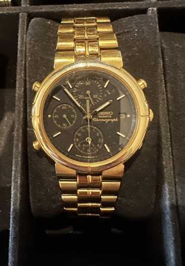 Seiko chronograph gold 7t32 - Gem