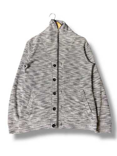 semanticdesign Semantic Design Button & Zip Blous… - image 1