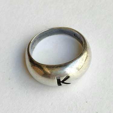 正規KENZOケンゾー　K18ｘSV925　リング　12号　指輪 KENZO ケンゾー 指輪 SV925×K18YG デザインリング ファッション