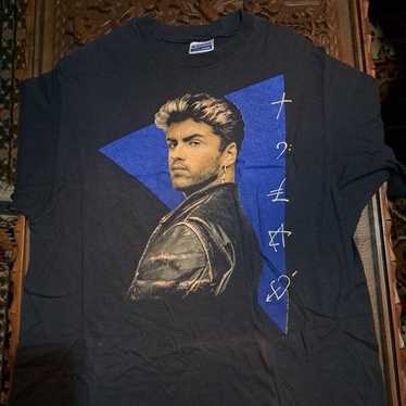 E MICHAEL THE FAITH TOUR Tシャツ　XXL George Michael Faith Tour 88 Concert Vtg classic T shirt