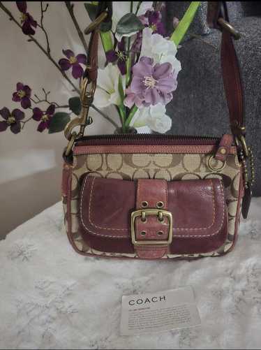 バッグ COACH Legacy Signater Flap Shoulderbag Coach vintage legacy flap-shoulder - Gem