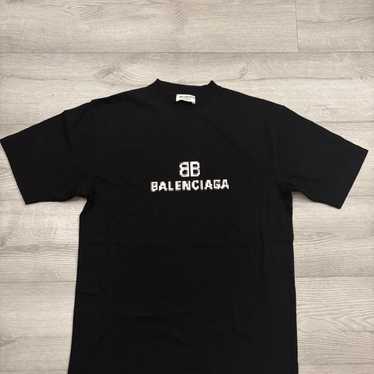Balenciaga pixel logo t-shirt - Gem