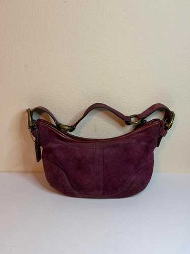 Vintage Coach Suede Hobo Shoulder y2k★ Vintage Y2k Coach Suede Hobo Shoulder Bag – Eclectic Inventory