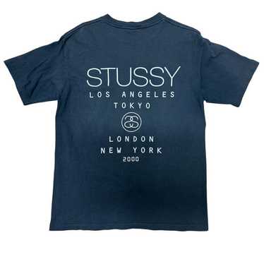 old Stussy 80s Sロゴ Tシャツ オールドスケート y2k 80s USA製 STUSSY ステューシー 黒タグ オーバルロゴ ロンT T