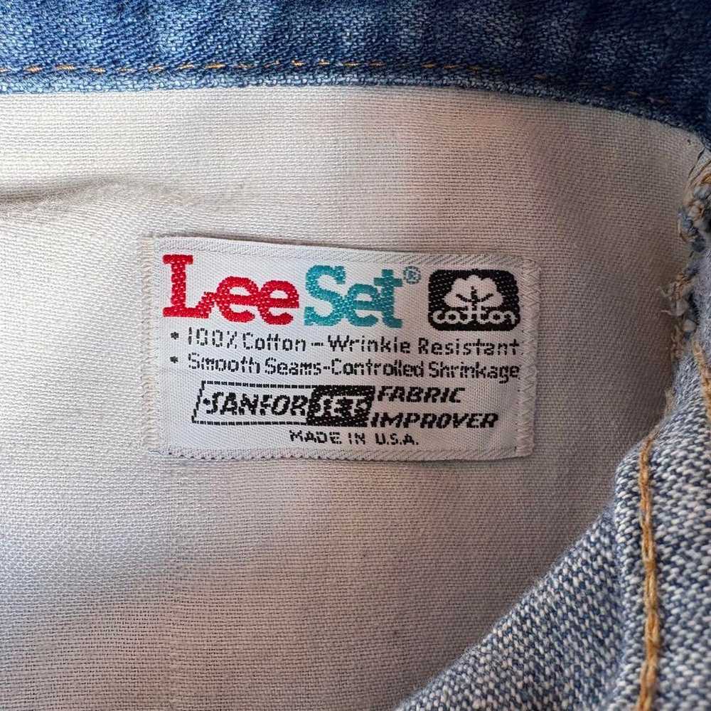 70's LEE set 42 TALON Beautiful Flare Boot Cut Je… - image 10