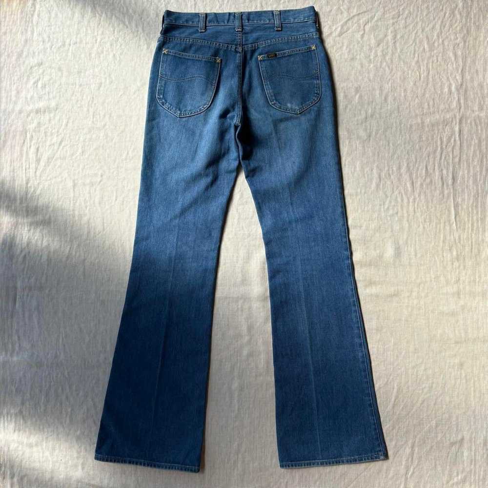 70's LEE set 42 TALON Beautiful Flare Boot Cut Je… - image 12