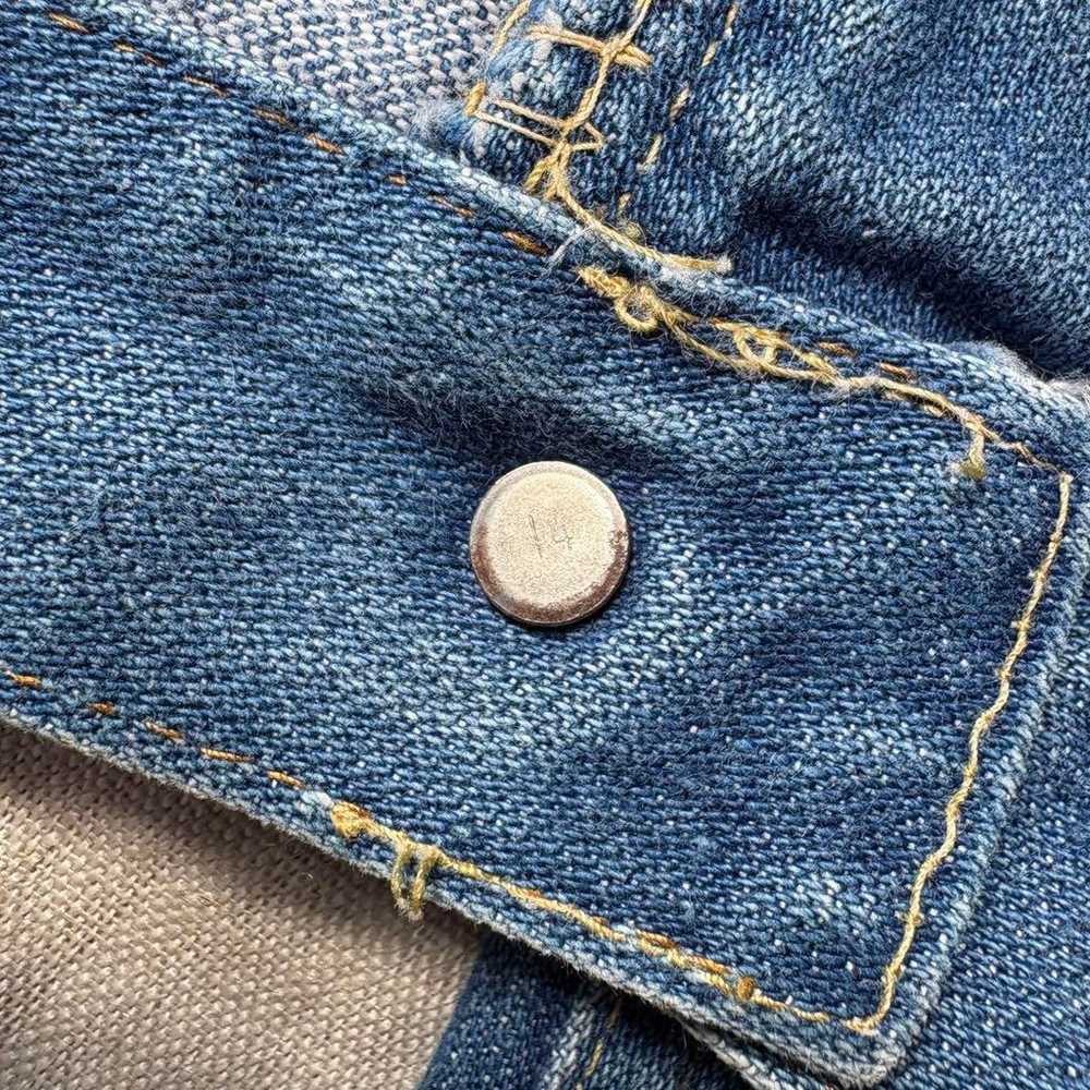 70's LEE set 42 TALON Beautiful Flare Boot Cut Je… - image 9