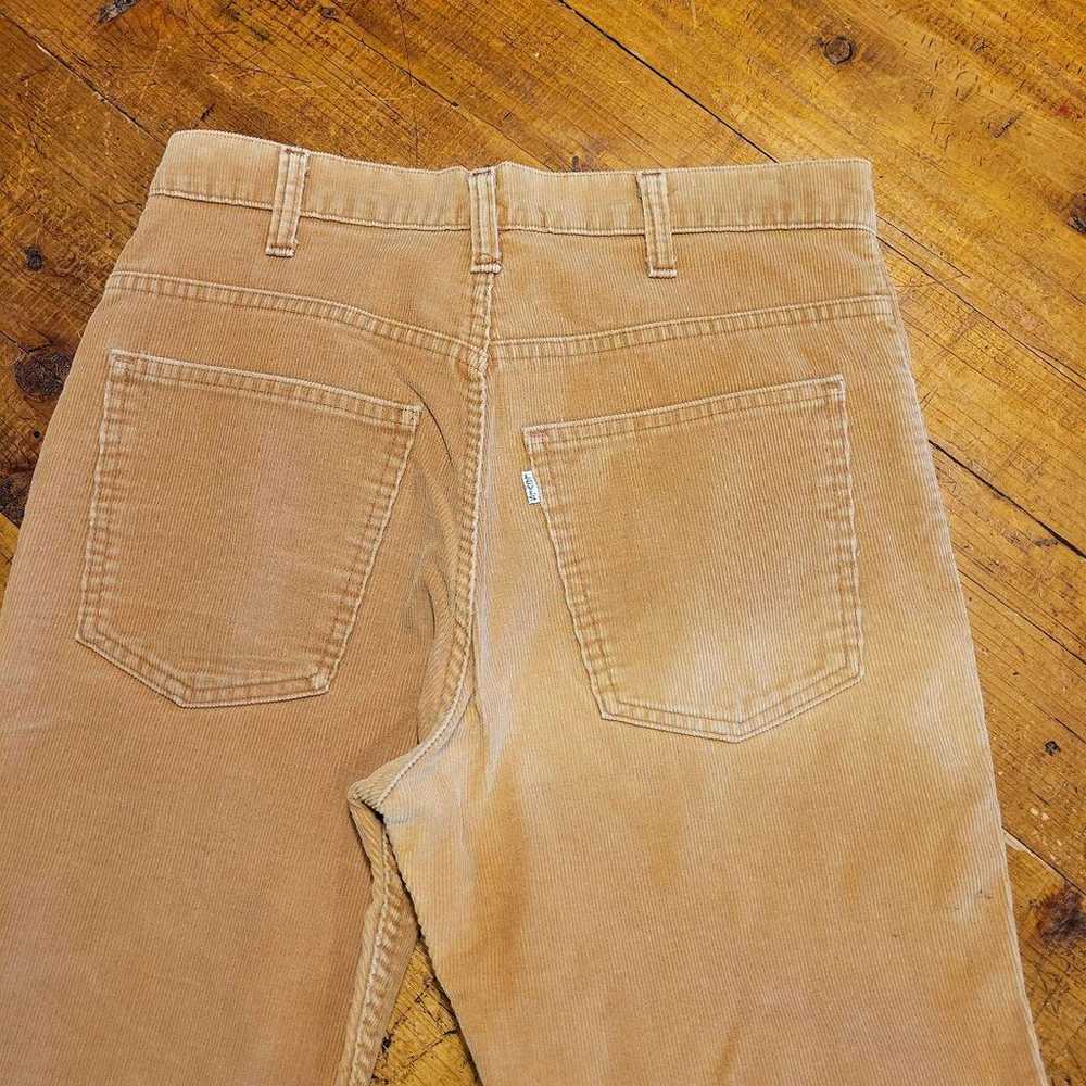 Rare 70's 80's vintage Levi's 646 Corduroy - image 5