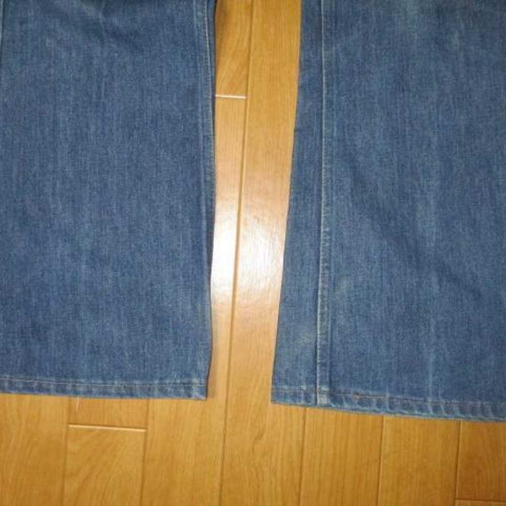 Vintage 70s Levi's 646 Bell Bottom Denim Pants W33 - image 2