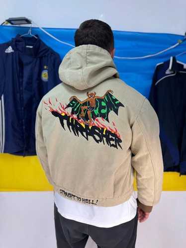 スケートボード Supreme Thrasher Hooded Work Jacket Supreme Thrasher Hooded Work Jacket (FW24) - $228