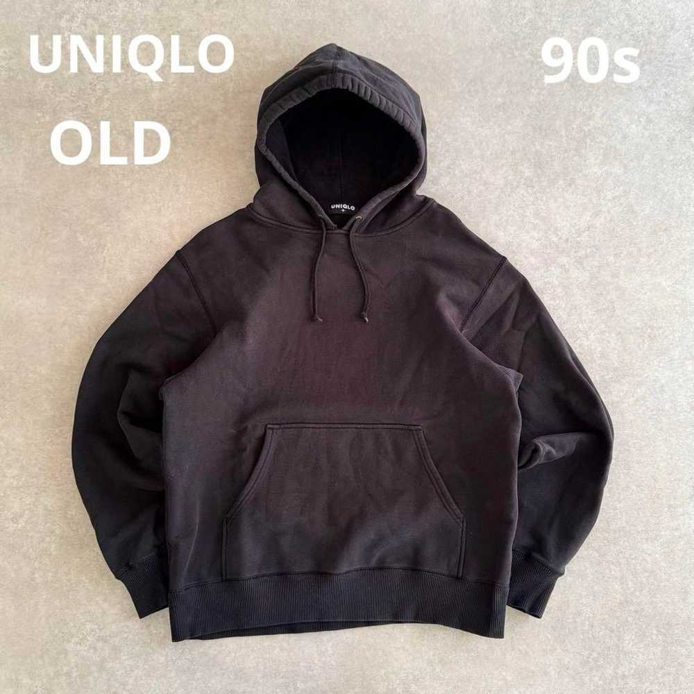 OLD UNIQLO 90s archive faded hoodie Y2K - image 1