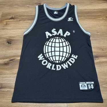 美品　Asap mob asap worldwide starter Mサイズ Asap mob worldwide pacsun - Gem