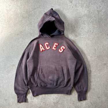 50s 60s 【BIG SIZE】 vintage sweat hoodie Vintage Sweatshirt, Size XL, 1950s Sweatshirt, Hooded
