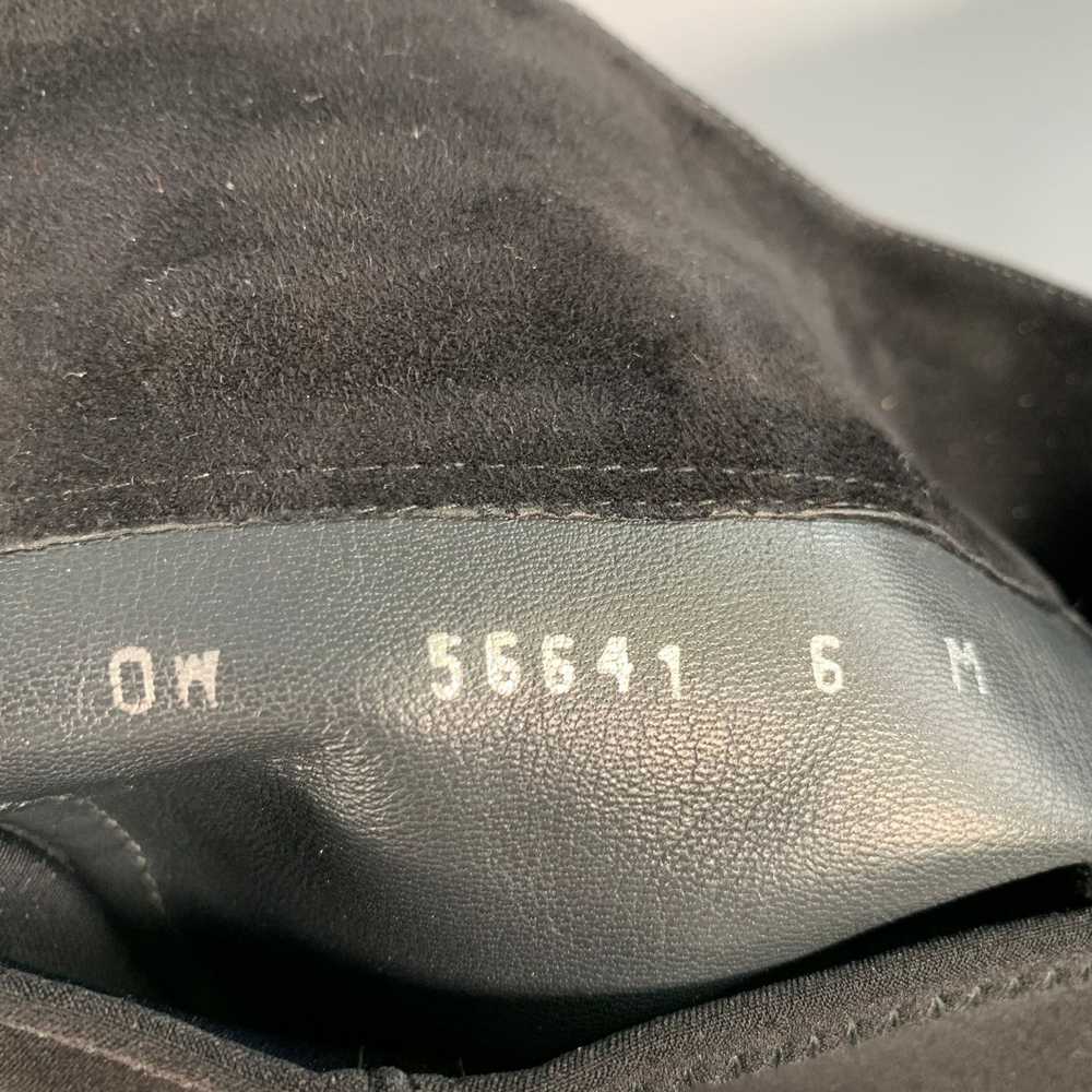 Stuart Weitzman STUART WEITZMAN Size 6 Black Nylo… - image 6