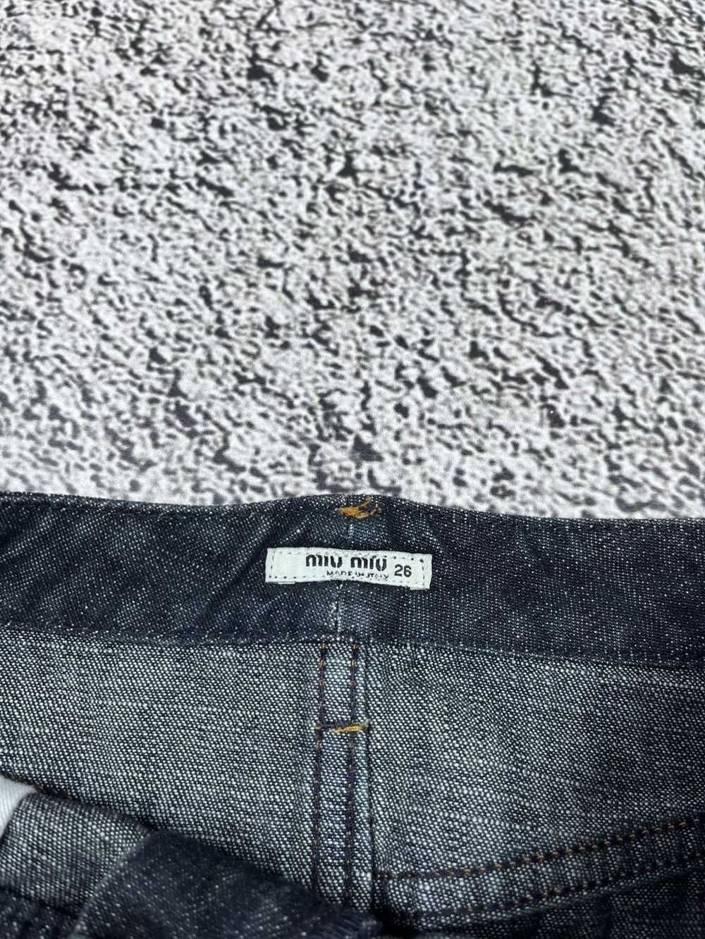 Miu Miu Vintage Miu Miu by Prada 2000 Fiammato De… - image 3