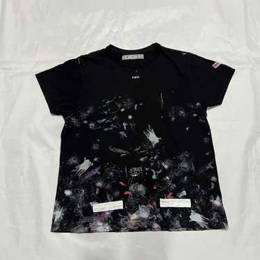 Off white galaxy t - Gem