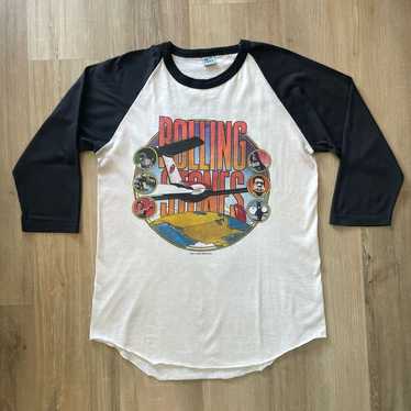 ビンテージ　ストーンズ　tattoo you '81 tour ベースボールT Vintage Concert T-Shirt THE ROLLING STONES 81 TATTOO YOU