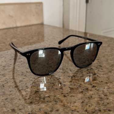 Diff Maxwell Black Grey Mirror Polarized Sunglass… - image 1