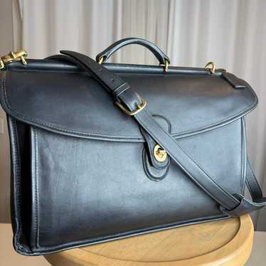 90s vintage coach briefcase - Gem