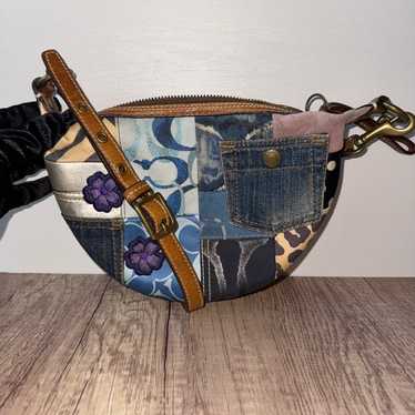 Y2k coach denim patchwork - Gem