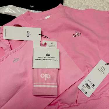 Pink alo yoga set - Gem